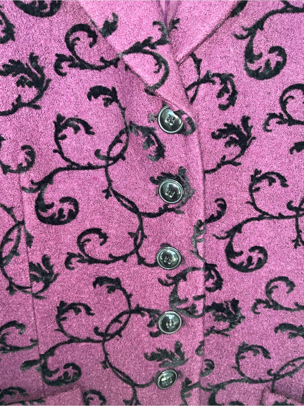 Pendleton Purple Patterned Blazer Jacket - Picture 3 of 9